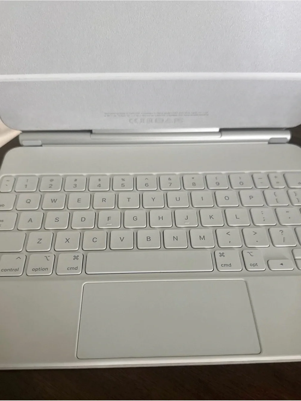 Apple White Tablet Keyboard Case